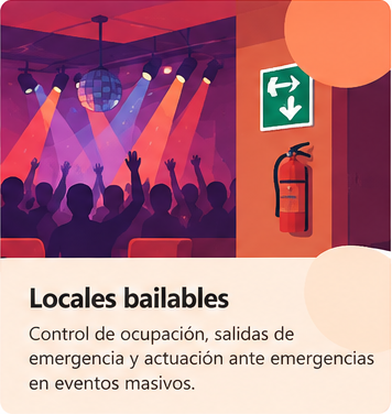 Ilustración del curso Local bailable