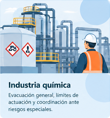 Ilustración del curso Industria química